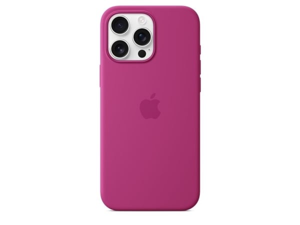 Apple silikondeksel med MagSafe for iPhone 16 Pro Max - fuchsia, deksel, Apple, iPhone 16 Pro Max, 17,5 cm (6,9"), Fuchsia