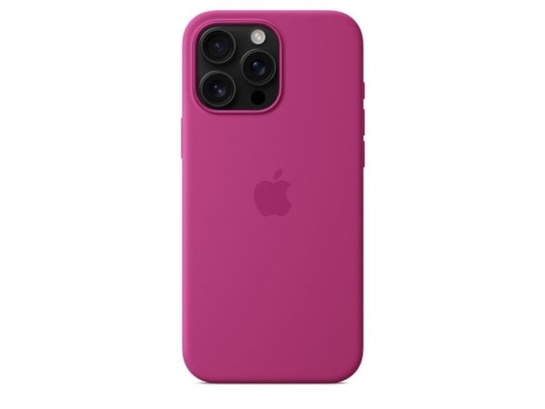 Apple silikondeksel med MagSafe for iPhone 16 Pro Max - fuchsia, deksel, Apple, iPhone 16 Pro Max, 17,5 cm (6,9"), Fuchsia