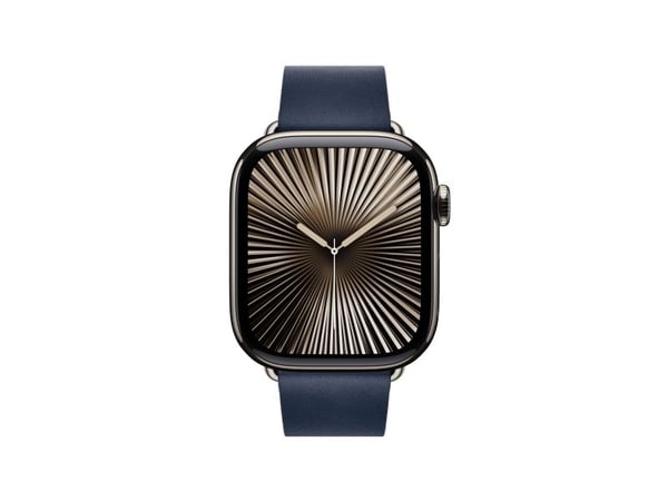 Apple - Klokkestropp for smart armbåndsur - 42mm - Stor størrelse - mørkeblå