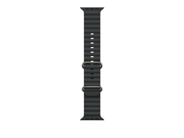Apple - Klokkestropp for smart armbåndsur - 49mm - 130 - 200 mm - svart - for Watch Hermès Series 9, SE 3, Series 10, Series 11, Series 8, Series 9...