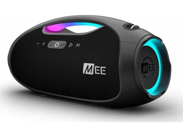 Bluetooth-høyttaler MEE audio Mee Audio PartySPKR XL med dynamisk LED-belysning og powerbank - Sort