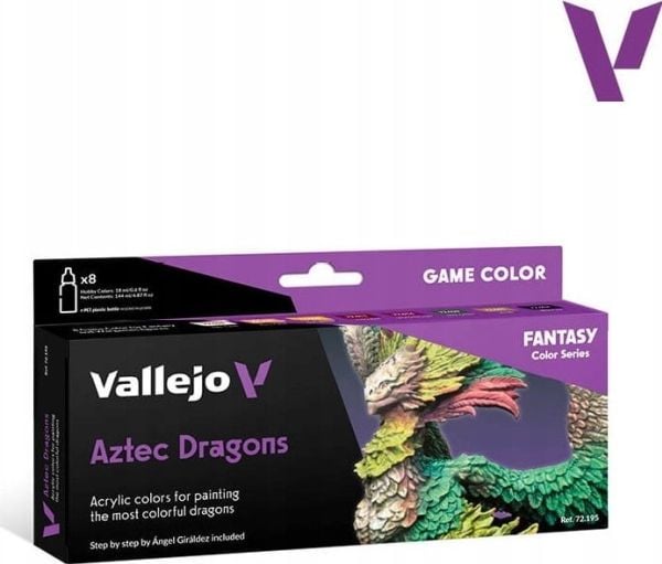 Vallejo 72.195 Game Color Aztec Dragons (8x18 ml)