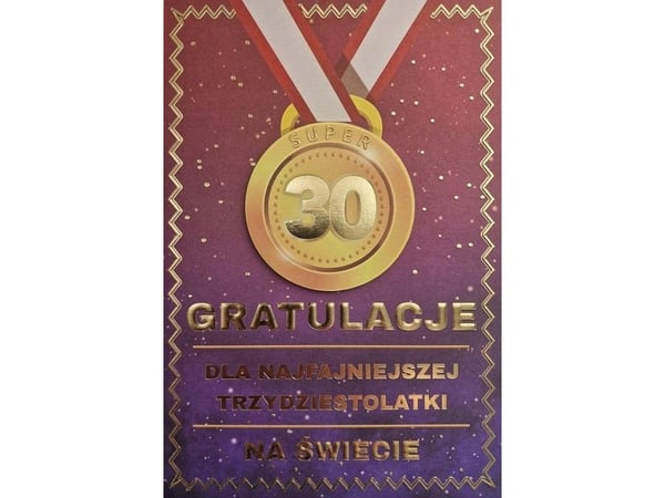 Yeku Birthday Pass 30 kvinners medalje