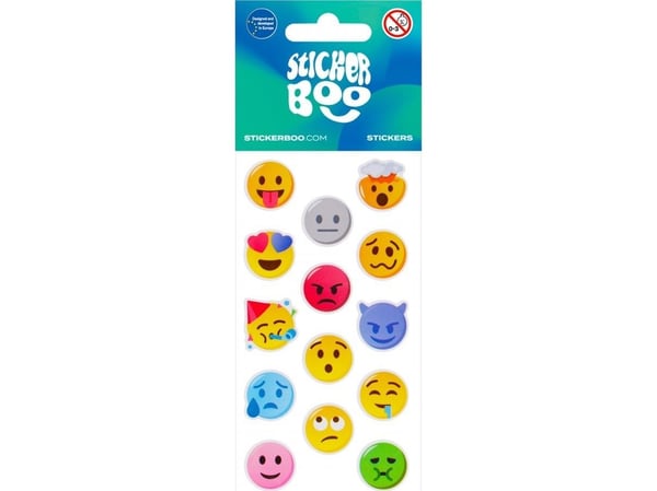 STICKERBOO STICK EMOTICONS 3 66X180 S-BOO PBH 120/1800