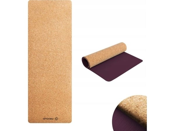 Spokey treningsmatte Savasana 183 cm x 61 cm x 0,4 cm offwhite