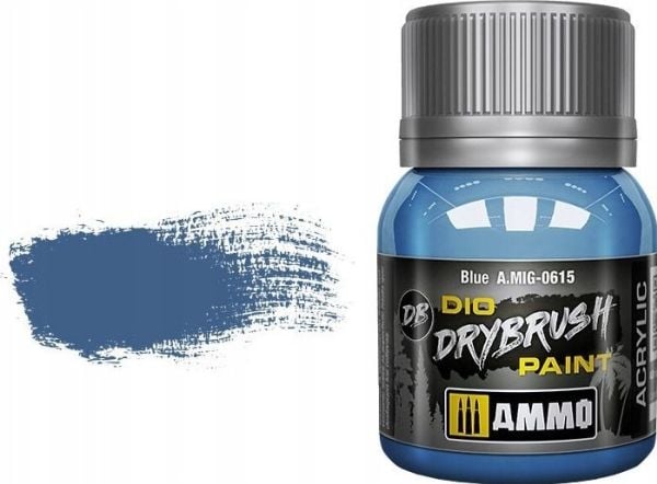 Vallejo Ammo: DIO Tørrbørste - Blå