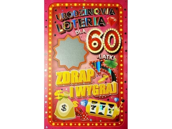 Yeku kort bursdag 60 dame