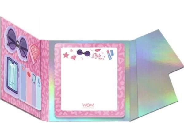 Kids Euroswan notatbok med selvklebende lapper WoW Generation WOW00074 mix |