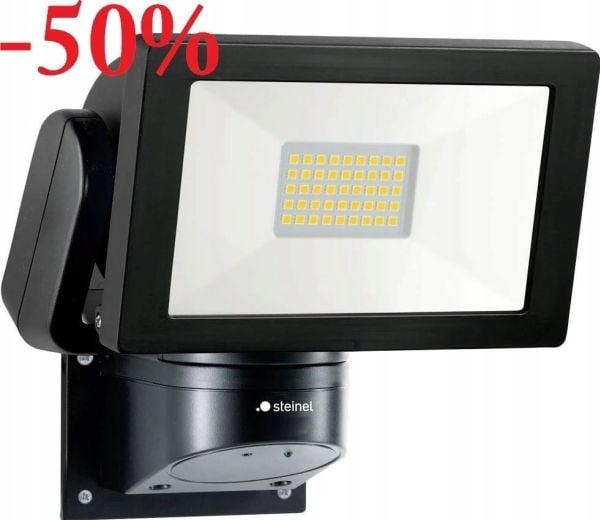 Steinel LED-spotlight 30,6W LS 300 uten sensor svart