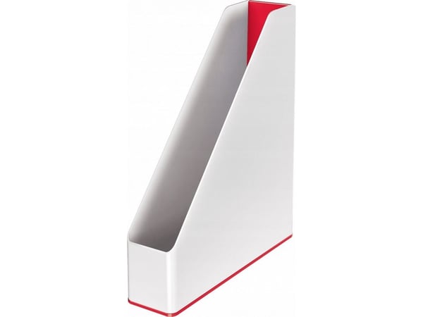 Leitz WOW, Polystyrene (PS), Red, White, A4, 73 mm, 272 mm, 318 mm