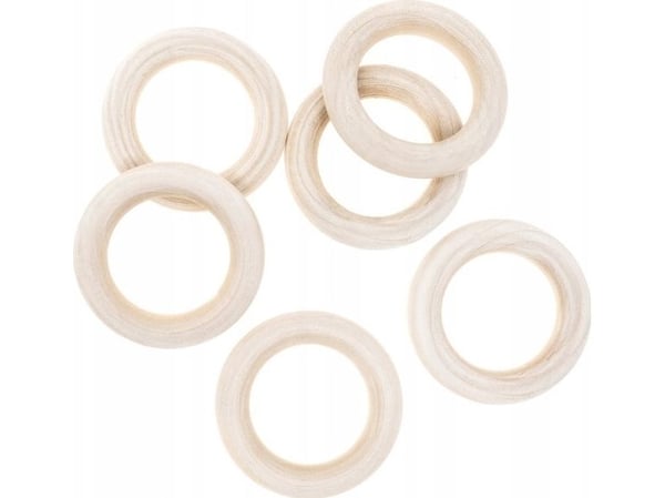 DP Craft TRE MACRAME RING 55MM, 6 STK.