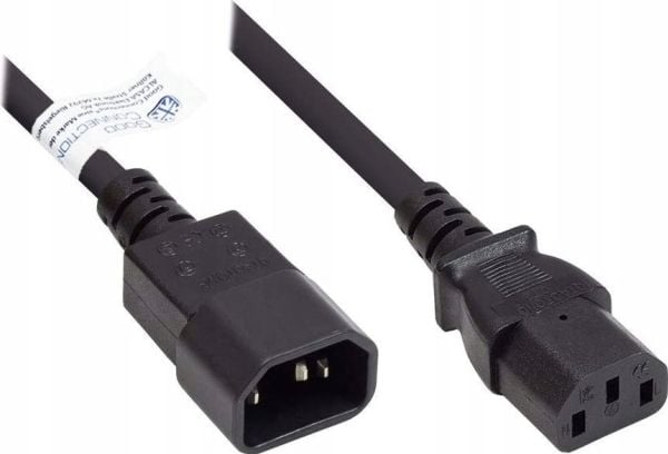 Alcasa P1430-S030 Virtajohto Musta 3 m C14-liitin C13-liitin (P1430-S030) Alcasa P1430-S030 Virtajohto Musta 3 m C14-liitin C13-liitin (P1430-S030)