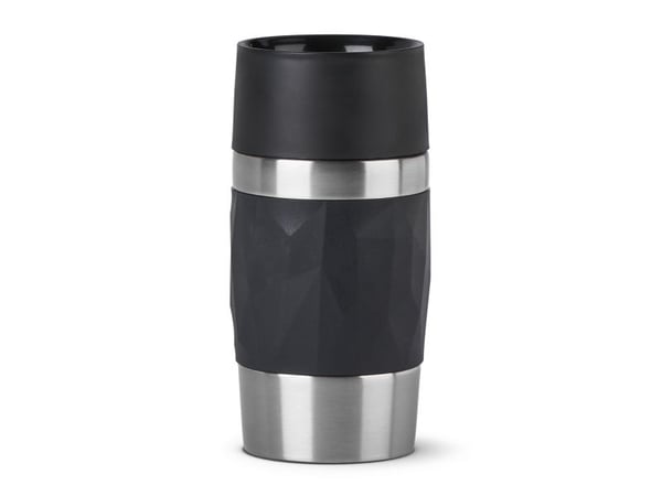 Tefal Compact N21601, Svart, Silikon, Rustfritt stål, Polypropylen (PP), Kaffe, Juice, Te, 3 t