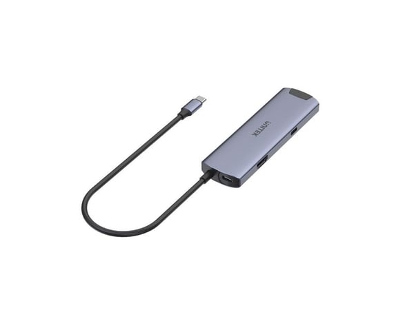 Unitek H1112F aktiv HUB USB-C 5 Gbps, HDMI RJ-45 PD 100 W