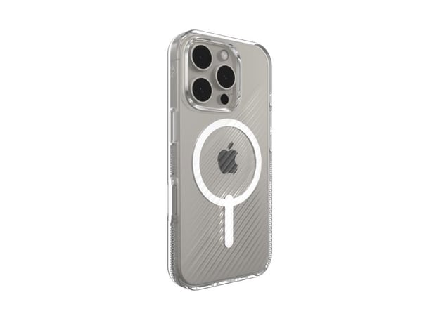 ZAGG Luxe Snap - Baksidedeksel for mobiltelefon - MagSafe-samsvar - blank - for Apple iPhone 16 Pro