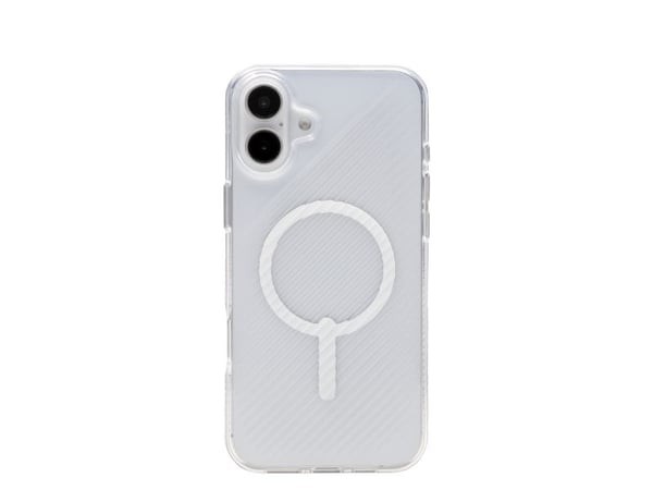 ZAGG Luxe Snap - Baksidedeksel for mobiltelefon - MagSafe-samsvar - blank - for Apple iPhone 16 Plus