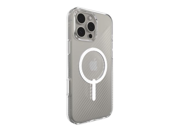 ZAGG Luxe Snap - Baksidedeksel for mobiltelefon - MagSafe-samsvar - blank - for Apple iPhone 16 Pro Max