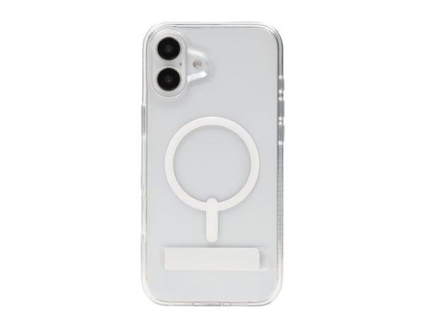 Zagg Crystal Palace Snap - Baksidedeksel for mobiltelefon - med støtte - MagSafe-samsvar - blank - for Apple iPhone 16 Plus