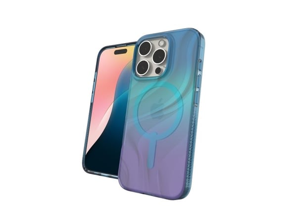 ZAGG Milan Snap, kansi, Apple, iPhone 16 Pro, 16 cm (6,3"), sininen, violetti