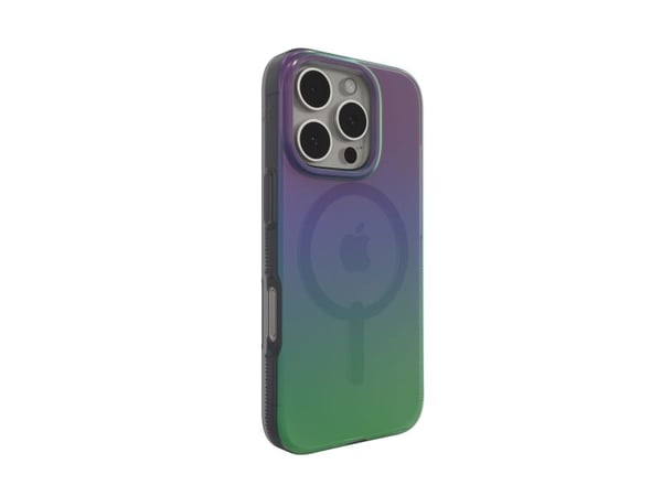 ZAGG Milan Snap - Bagsidecover til mobiltelefon - MagSafe-kompatibilitet - grafen - ravn fjeder - for Apple iPhone 16 Pro