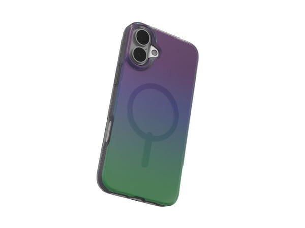 ZAGG Milan Snap - Bagsidecover til mobiltelefon - MagSafe-kompatibilitet - grafen - ravn fjeder - for Apple iPhone 16 Plus