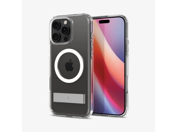 Spigen Ultra Hybrid S (MagFit), Etui, Apple, iPhone 16 Pro, 16 cm (6.3"), Gjennomsiktig