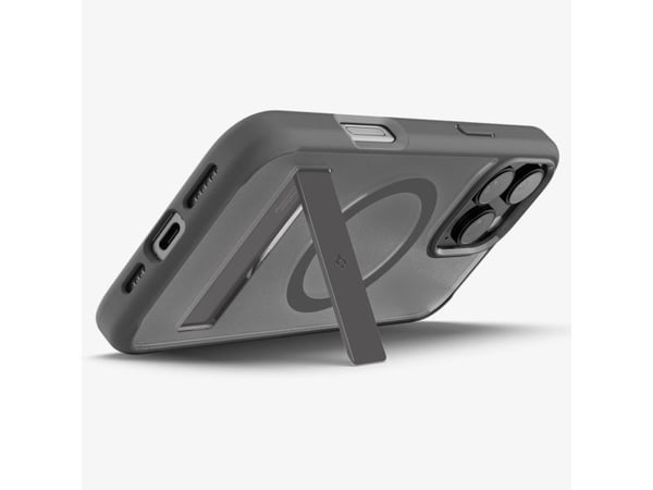 Spigen Ultra Hybrid S (MagFit), Etui, Apple, iPhone 16 Pro, 16 cm (6.3"), Grå, Gjennomsiktig