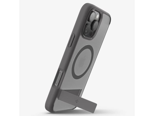 Spigen Ultra Hybrid S (MagFit), Etui, Apple, iPhone 16 Pro, 16 cm (6.3"), Grå, Gjennomsiktig