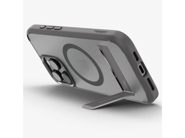Spigen Ultra Hybrid S (MagFit), Etui, Apple, iPhone 16 Pro Max, 17,5 cm (6.9"), Grå, Gjennomsiktig