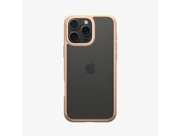 Spigen Ultra Hybrid, Mobilskal, Apple, iPhone 16 Pro Max, 17,5 cm (6.9"), Rosa, Transparent