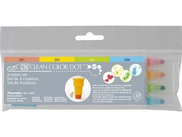 Zig Clean Color DOT färguppsättning