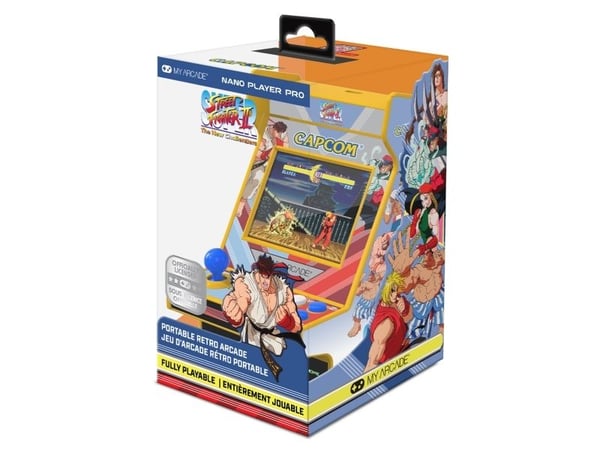 Dreamgear MY ARCADE Mano Arcade Nano Player Pro Super Street Fighter 2 – 2 spill