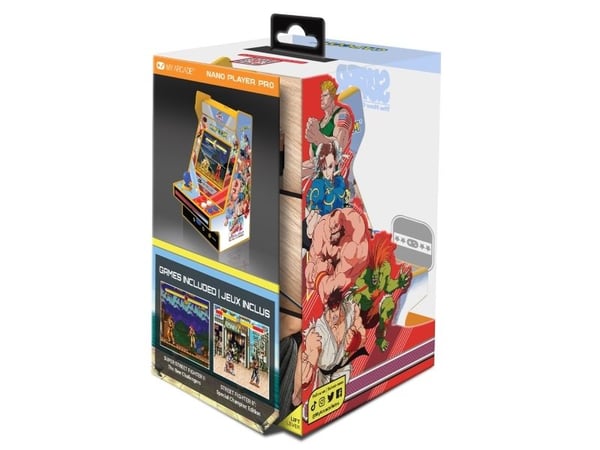 Dreamgear MY ARCADE Mano Arcade Nano Player Pro Super Street Fighter 2 – 2 spill
