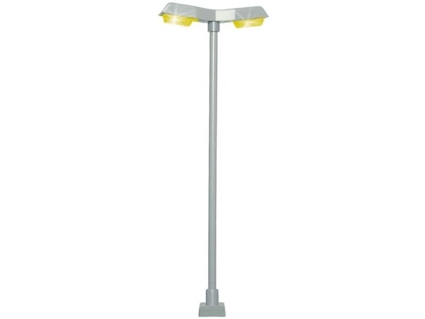 Viessmann Modelltechnik H0 dobbel gatelykt ferdig modell 60971 1 stk