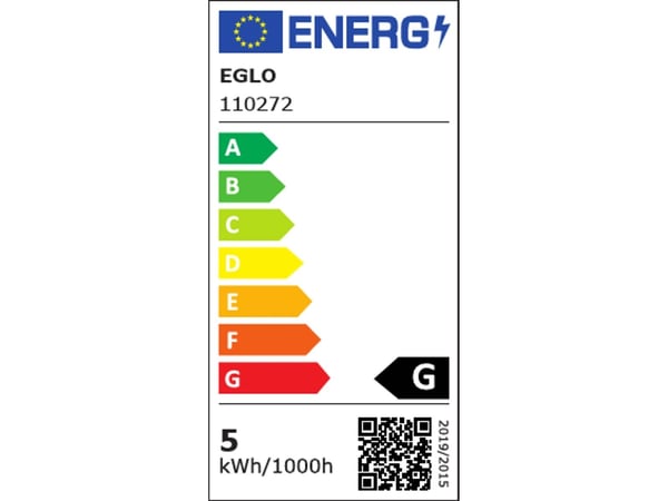 EGLO E27 LED-Z ST64 RGBW 4,9W 400LM CLEAR