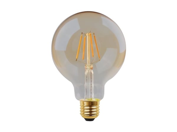 EGLO E27 G95 globuspære med varmt hvitt lys - 2200 K