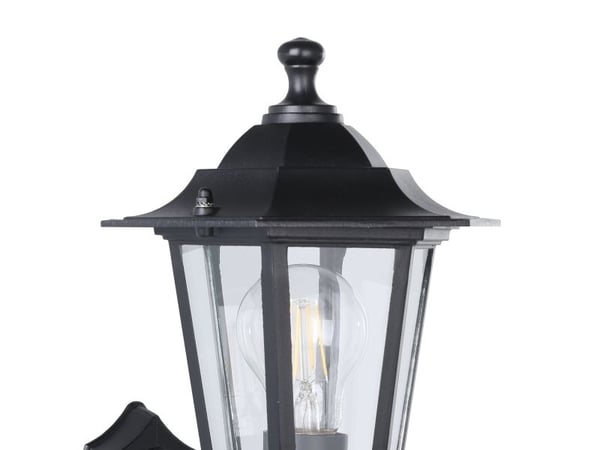 EGLO LATERNA 4 utendørs oppovervendt vegglampe - Sort