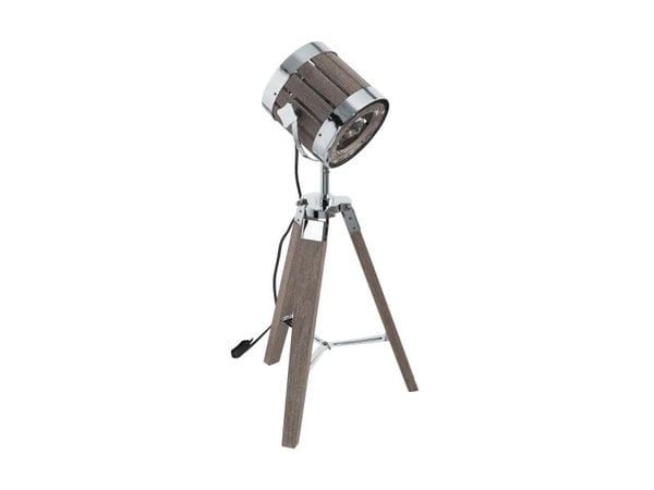 EGLO WALESBY bordlampe E27 NATUR/KROM