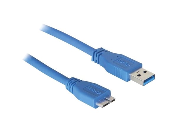 DeLOCK - USB-kaapeli - Micro-USB Type B (han) til USB Type A (han) - USB 3.0 - 5 m - 5 m
