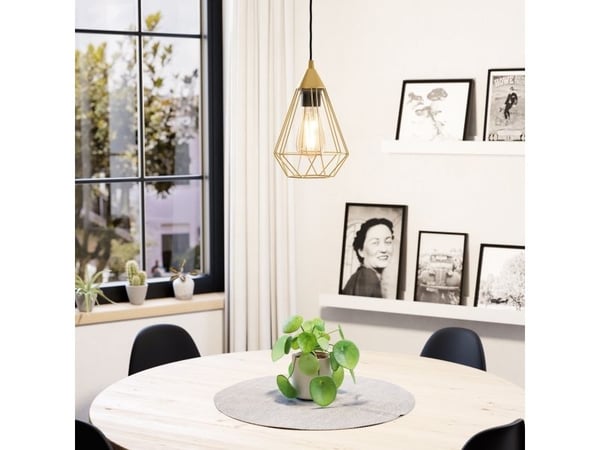 EGLO Tarbes, Fleksibel montering, Sort, Børstet stål, Stål, Sort, Innendørs, IP20