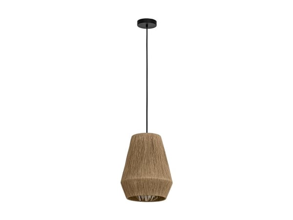 EGLO 43785, 1 ampuller, E27, IP20, Sort, Naturlig