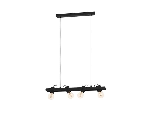 EGLO PLIMSOLL PENDEL 4XE27 L770 SORT FSC