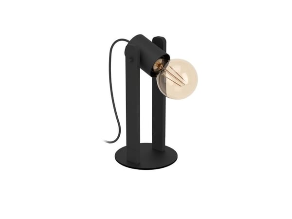 EGLO 43849, Sort, Stål, Tre, Soverom, Spise rom, Stue, Sort, IP20, II