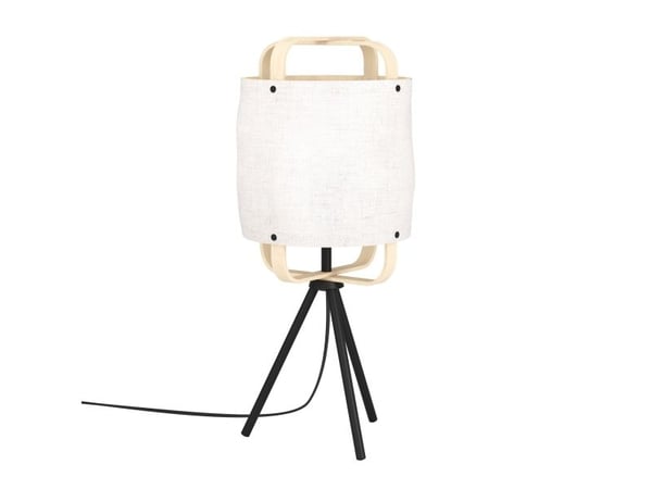 EGLO SURFLEET BORD E27 VIT/BAMBU