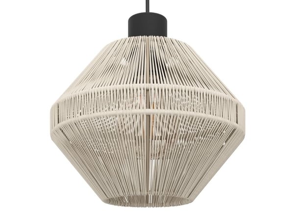 EGLO MIDSUMER LANGBORD L920 3XE27 SVART/CREME