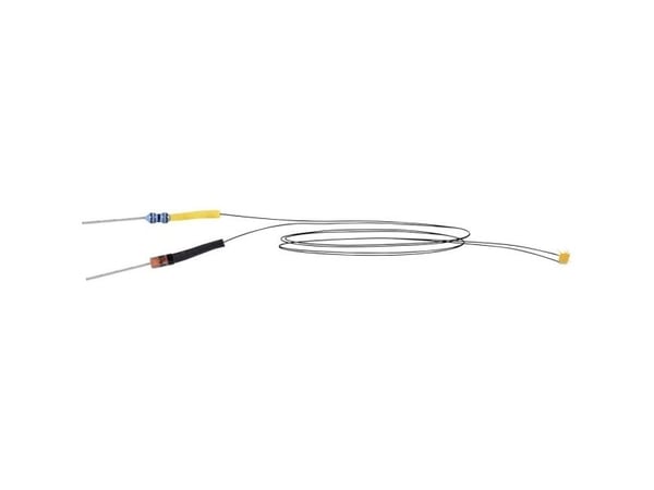 Viessmann Modelltechnik 3561 LED med kabel Gul 1 Sett