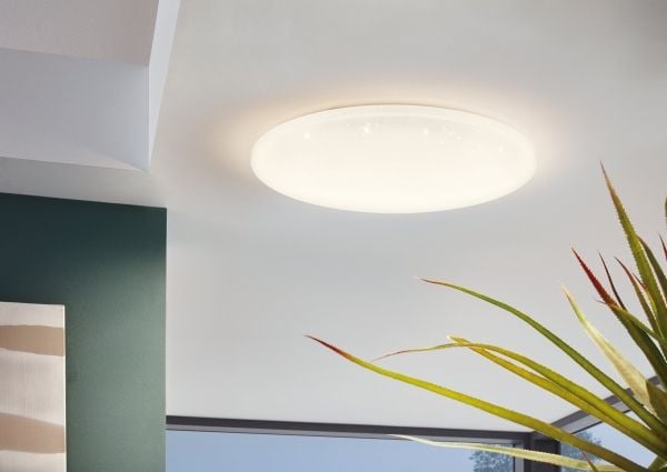 EGLO POGLIOLA tak-/plafondlampe Ø500 34W 5000 lm 4000K hvit
