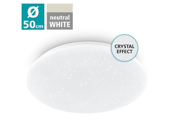 EGLO POGLIOLA tak-/plafondlampe Ø500 34W 5000 lm 4000K hvit