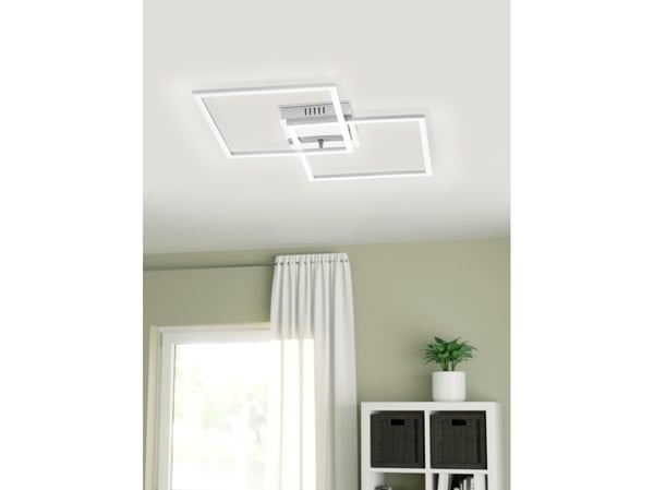 EGLO PALMAVES 1 taklampe L665 3900lm 3000-6500K B.ALU m/fjernb.