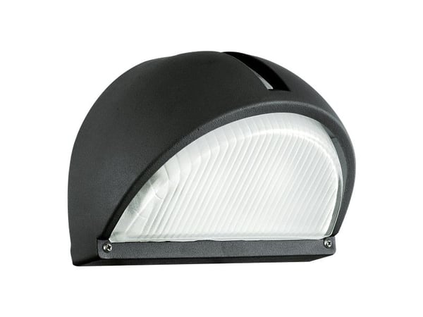 Eglo Onja - Vegglampe - 1 sokkel - E27 - rounded - svart, blank